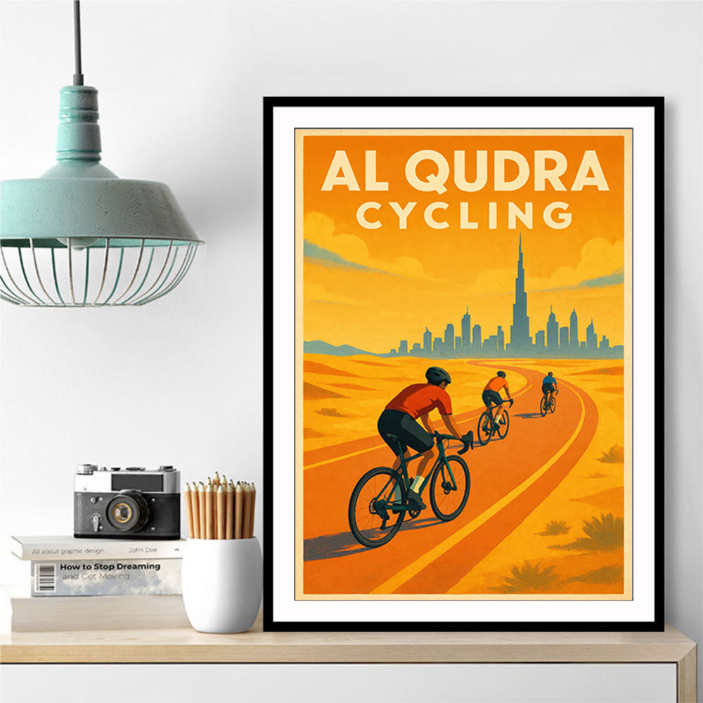 Al Qudra Cycling Dubai 1 Wall Art