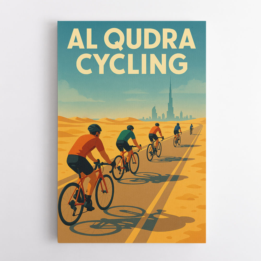 Al Qudra Cycling Dubai 2 Wall Art