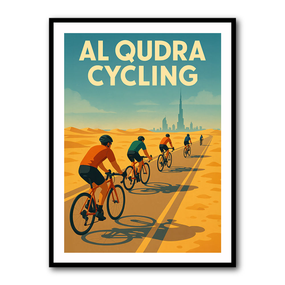 Al Qudra Cycling Dubai 2 Wall Art