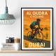 Al Qudra Cycling Dubai Wall Art