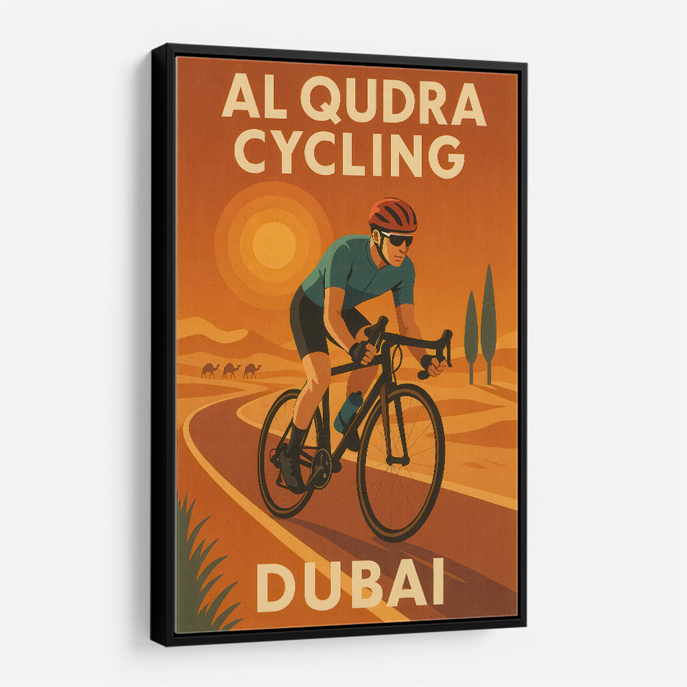 Al Qudra Cycling Dubai 3 Wall Art
