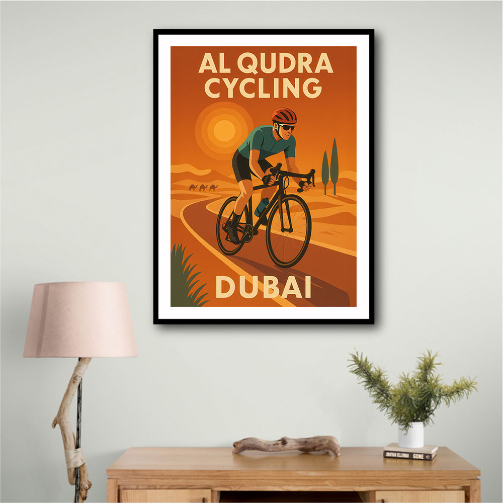 Al Qudra Cycling Dubai 3 Wall Art