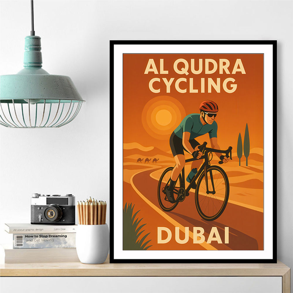 Al Qudra Cycling Dubai 3 Wall Art