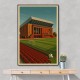Anfield Stadium Liverpool Travel Poster 1 Wall Art