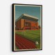 Anfield Stadium Liverpool Travel Poster 1 Wall Art