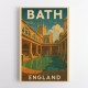 Bath England Travel Poster Wall Art