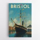 Bristol SS Great Britain Travel Poster 3 Wall Art