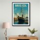 Bristol SS Great Britain Travel Poster 3 Wall Art