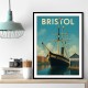 Bristol SS Great Britain Travel Poster 3 Wall Art