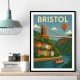 Bristol Travel Poster 1 Wall Art