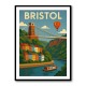 Bristol Travel Poster 1 Wall Art