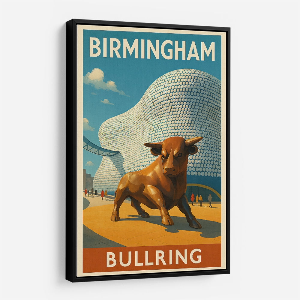 Bullring Birmingham Poster Wall Art