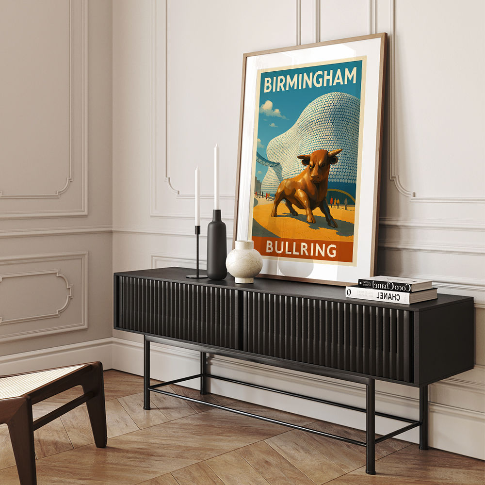 Bullring Birmingham Poster Wall Art