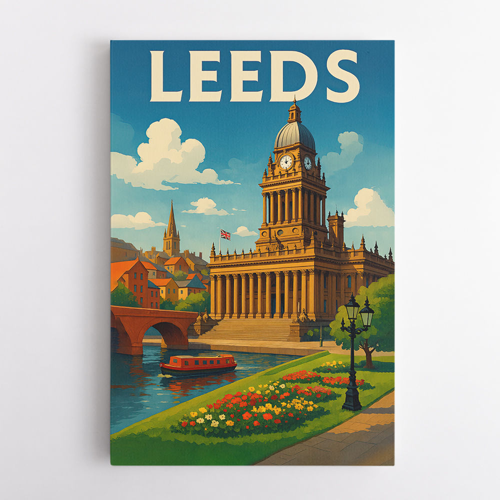 Cambridge Travel Poster 1 Wall Art
