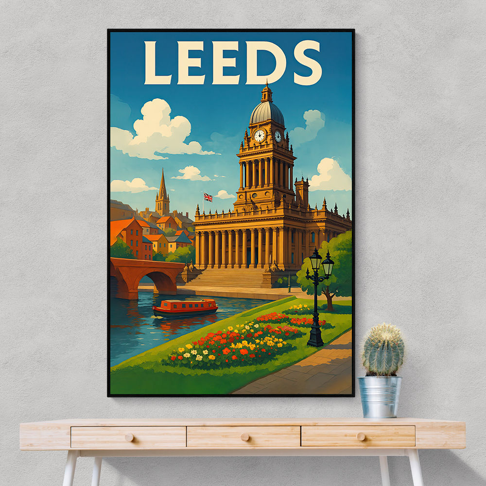 Cambridge Travel Poster 1 Wall Art