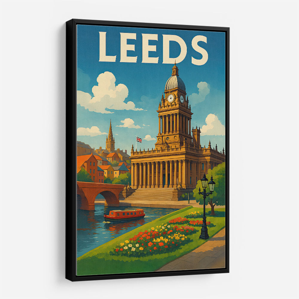 Cambridge Travel Poster 1 Wall Art