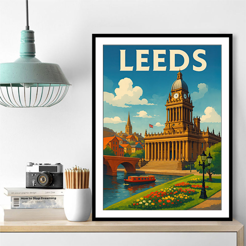 Cambridge Travel Poster 1 Wall Art