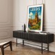 Cambridge Travel Poster 1 Wall Art