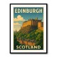 Edinburgh Castle Poster Wall Art