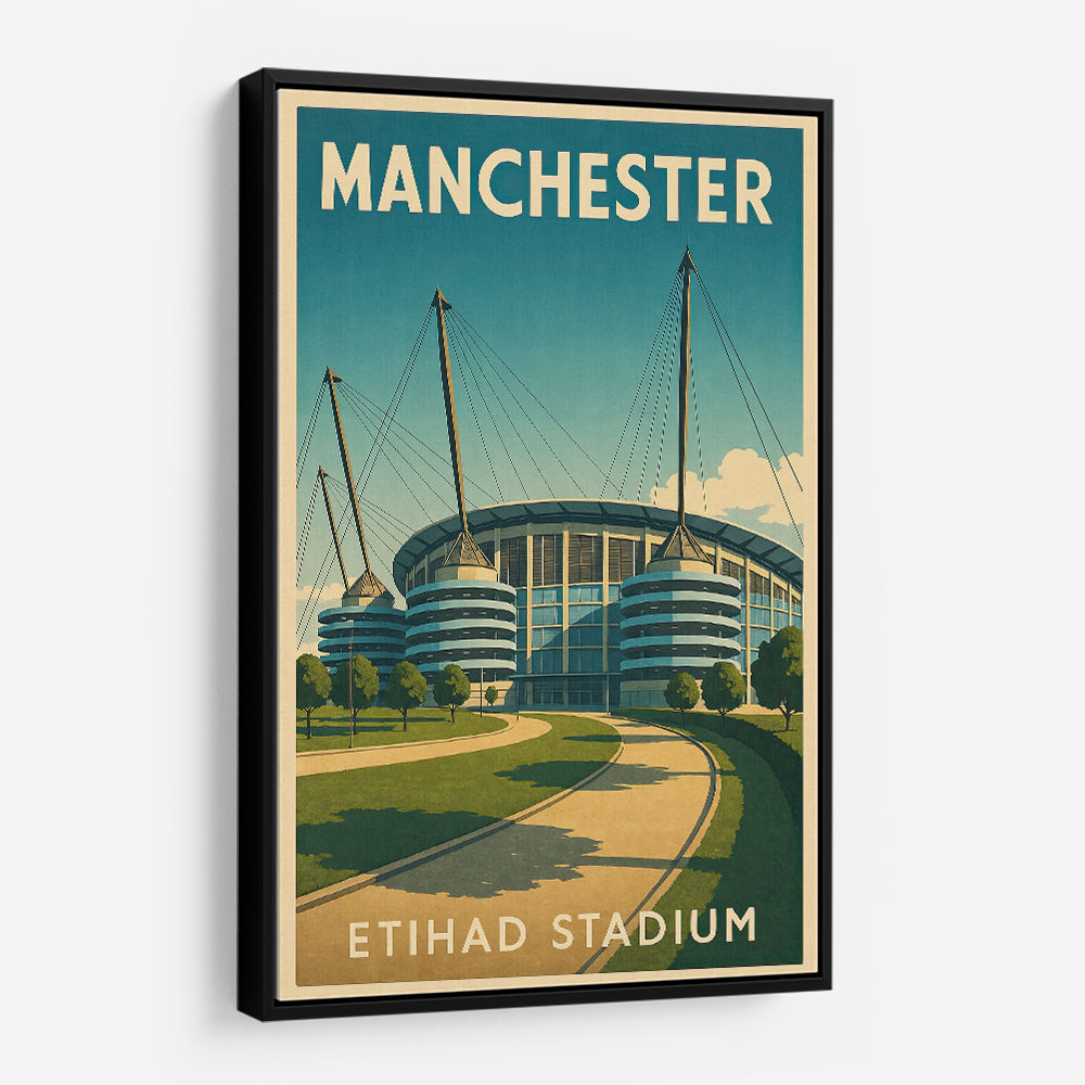Etihad Stadium Manchester Wall Art