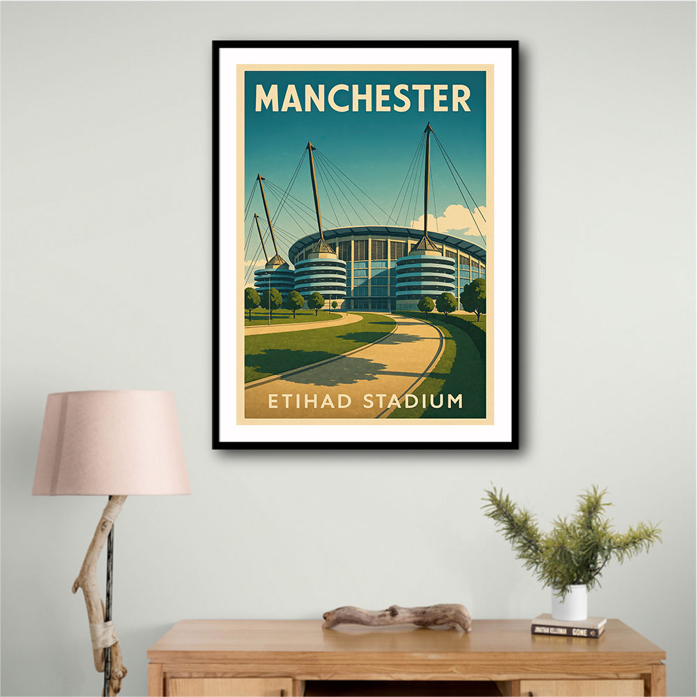 Etihad Stadium Manchester Wall Art