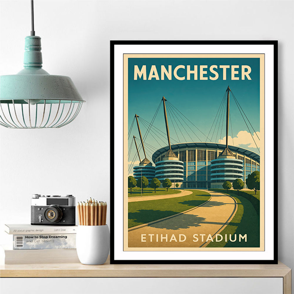 Etihad Stadium Manchester Wall Art