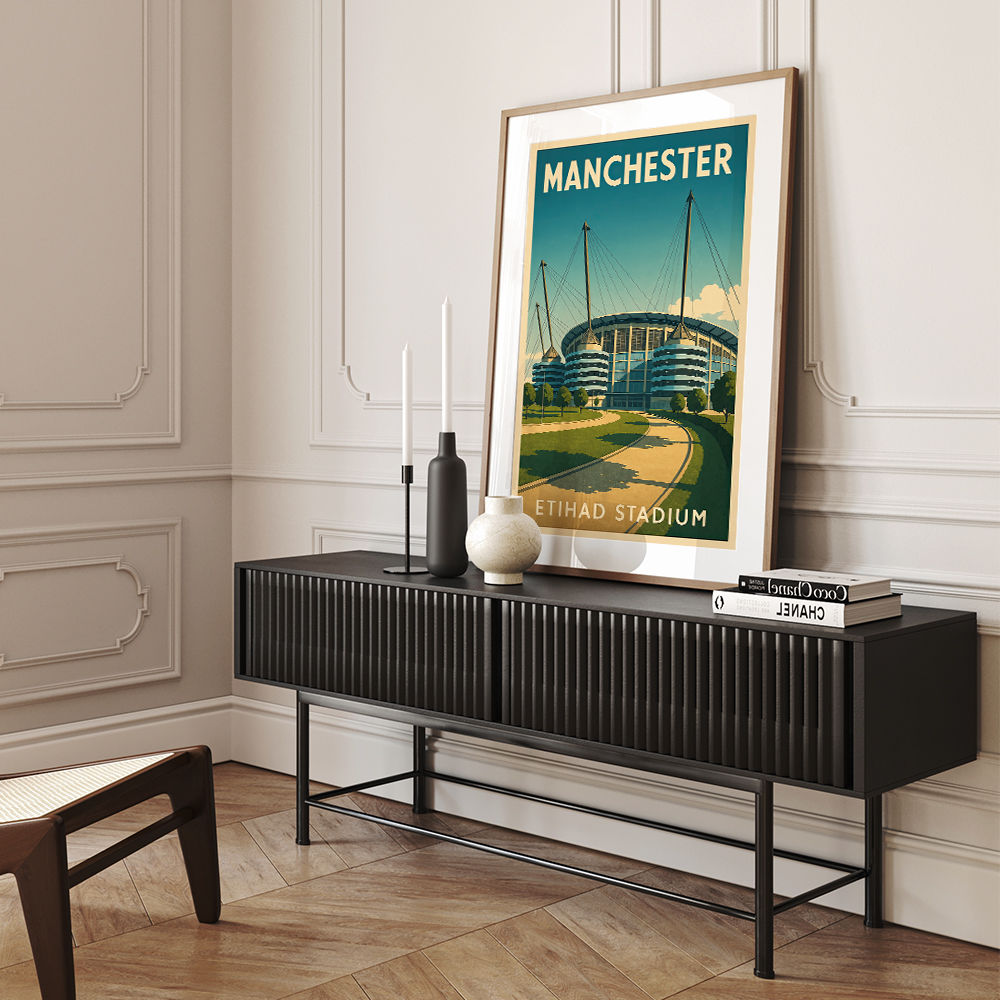 Etihad Stadium Manchester Wall Art