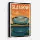 Glasgow SSE Hydro Travel Poster Wall Art