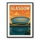 Glasgow SSE Hydro Travel Poster Wall Art