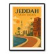 Jeddah Saudi Arabia Travel Poster 1 Wall Art