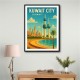 Kuwait Travel Poster 1 Wall Art