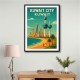 Kuwait Travel Poster Wall Art
