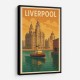 Liverpool Travel Poster Wall Art