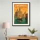 Liverpool Travel Poster Wall Art
