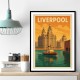 Liverpool Travel Poster Wall Art