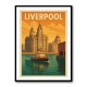 Liverpool Travel Poster Wall Art