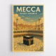 Mecca Saudi Arabia Travel Poster Wall Art