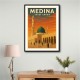 Medina Saudi Arabia Travel Poster 1 Wall Art