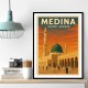 Medina Saudi Arabia Travel Poster 1 Wall Art