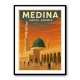 Medina Saudi Arabia Travel Poster 1 Wall Art