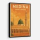 Medina Saudi Arabia Travel Poster Wall Art