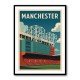 Old Trafford Manchester Poster 2 Wall Art
