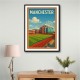 Old Trafford Manchester Poster Wall Art