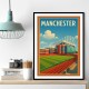 Old Trafford Manchester Poster Wall Art