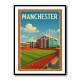 Old Trafford Manchester Poster Wall Art