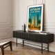 Riyadh Saudi Arabia Travel Poster Wall Art