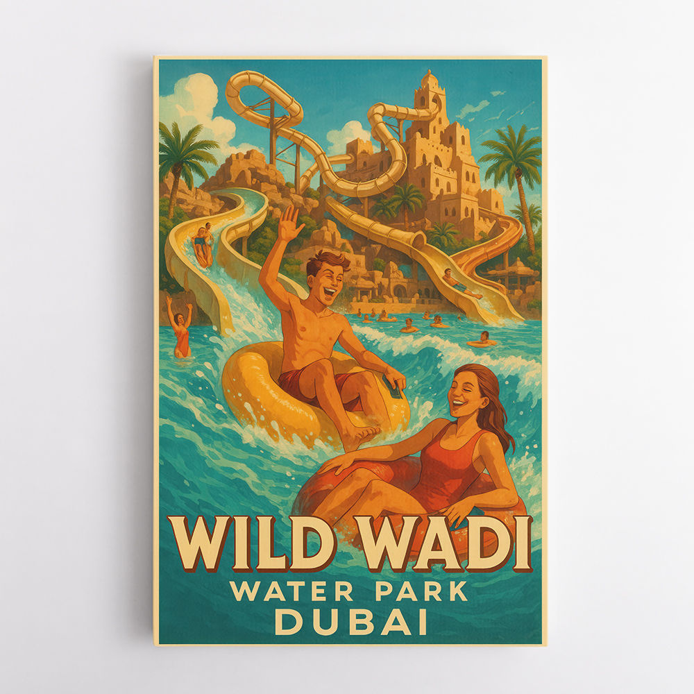Wild Wadi Dubai Poster 1