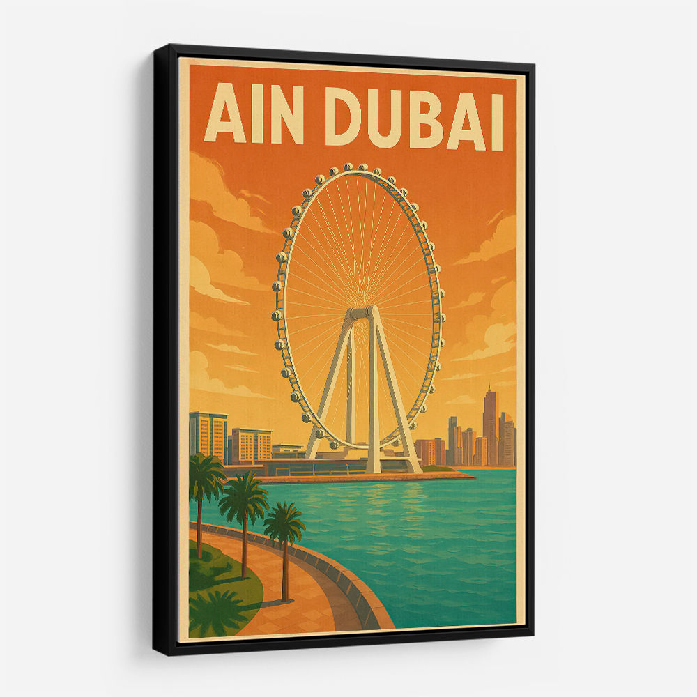 Ain Dubai Poster Wall Art