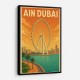 Ain Dubai Poster Wall Art
