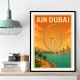 Ain Dubai Poster Wall Art